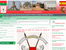 Tablet Screenshot of consulat-burkinaespagne.org